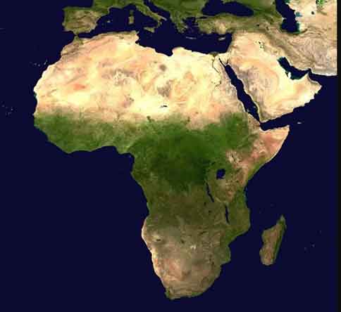 Karakteristik benua Afrika