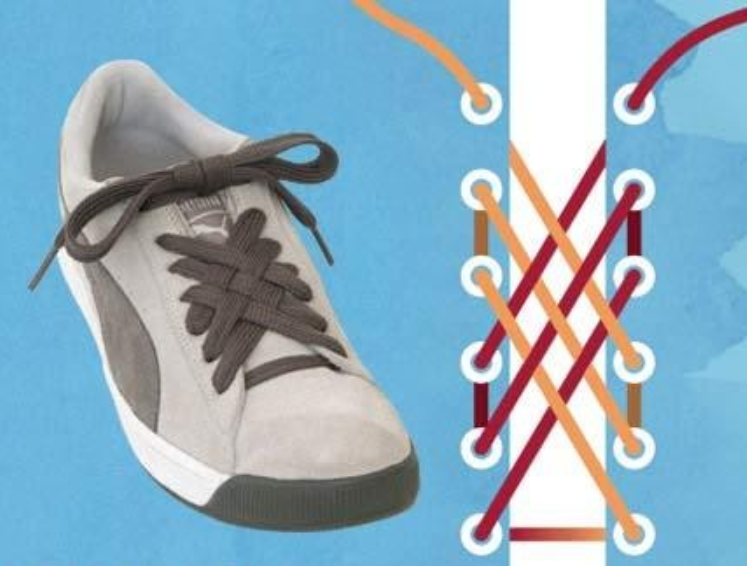 cara mengikat tali sepatu
