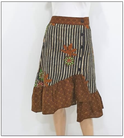 Model rok batik terbaru