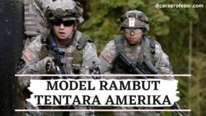 model rambut tentara amerika