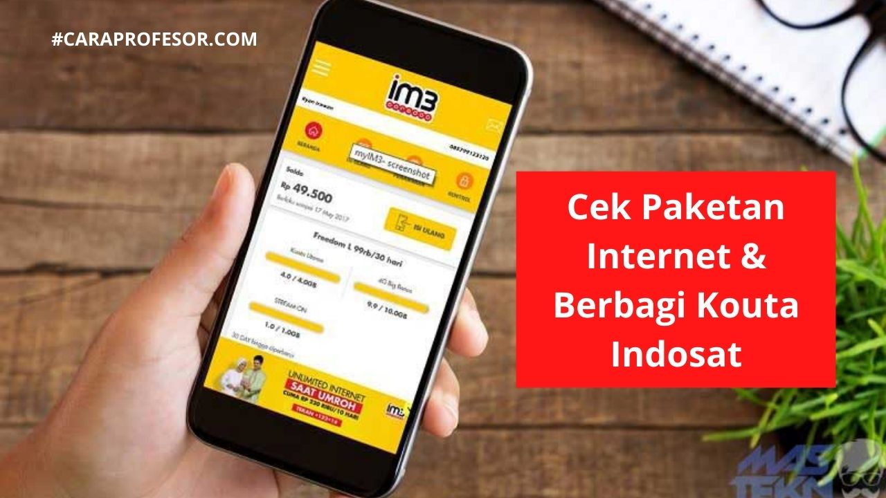 Cek Paketan Internet Indosat