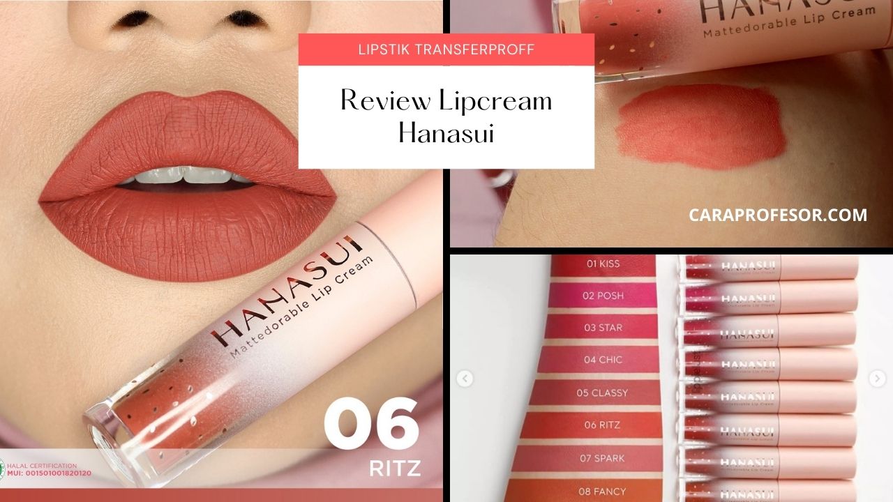 Review Lip Cream Hanasui No 6