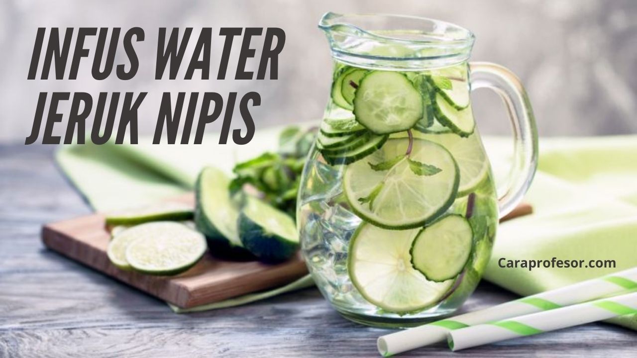 infus water jeruk nipis