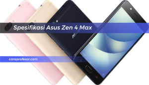 Spesifikasi Asus Zen 4 Max
