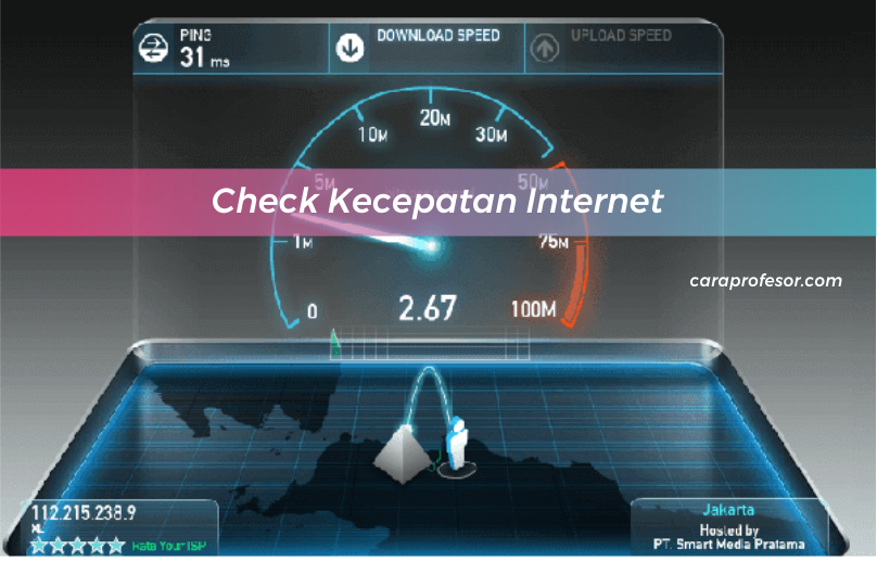 Check Kecepatan Internet