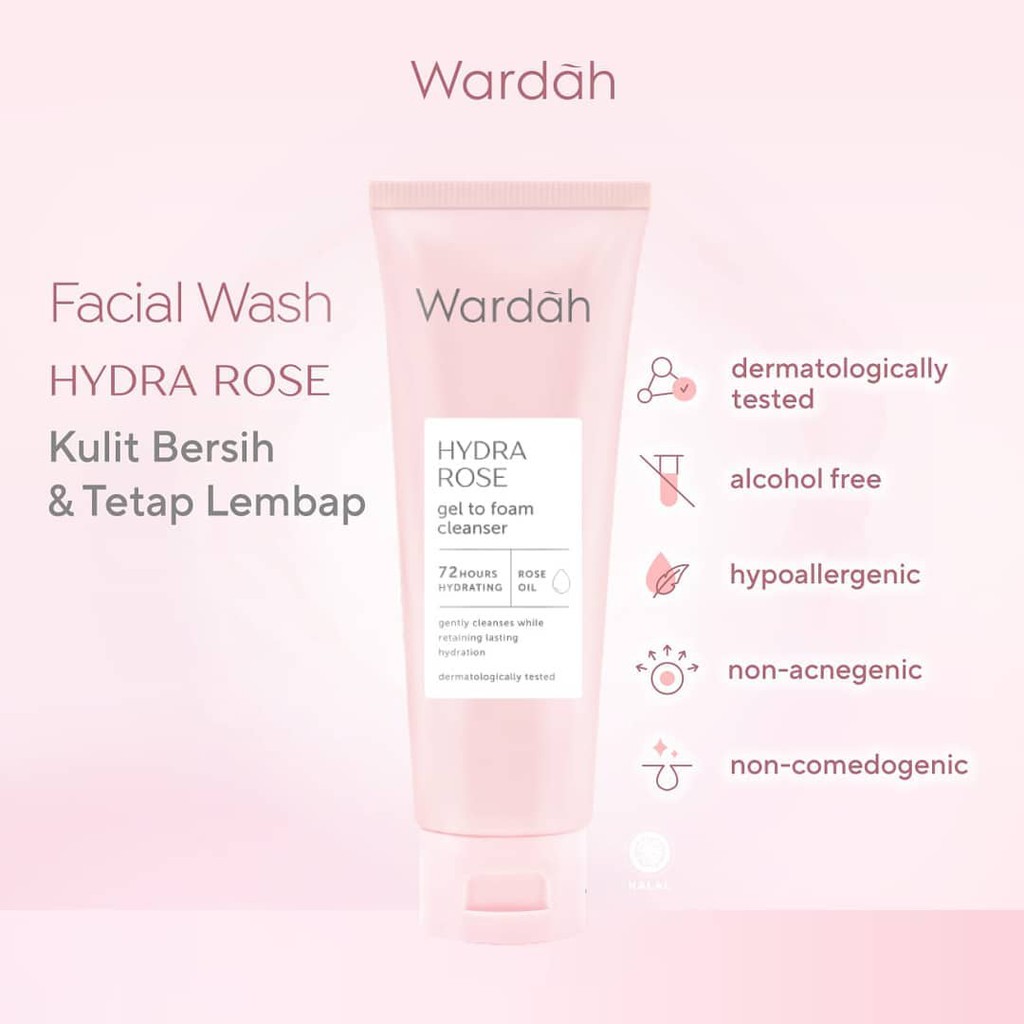 Produk Wardah Hydra Rose Series