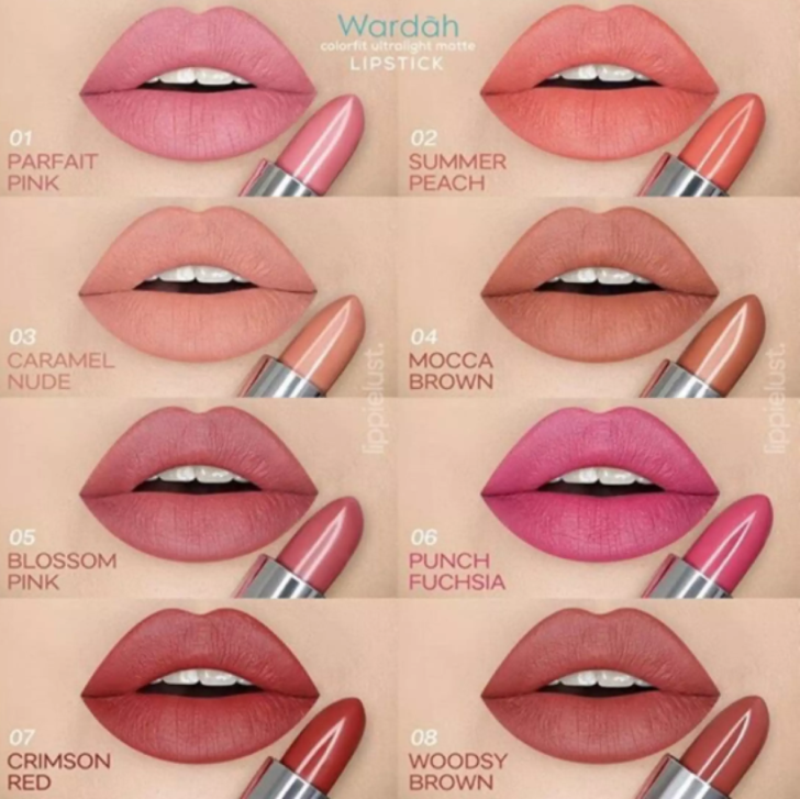 Wardah Colorfit Ultralight Matte Lipstick